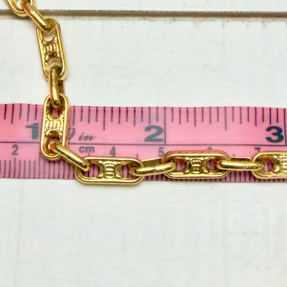 New Vintage Celine Gold Chain Necklace - Picture 11 of 14